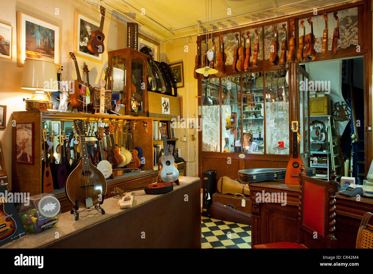 Stringed instrument maker hires stock photography and images Alamy