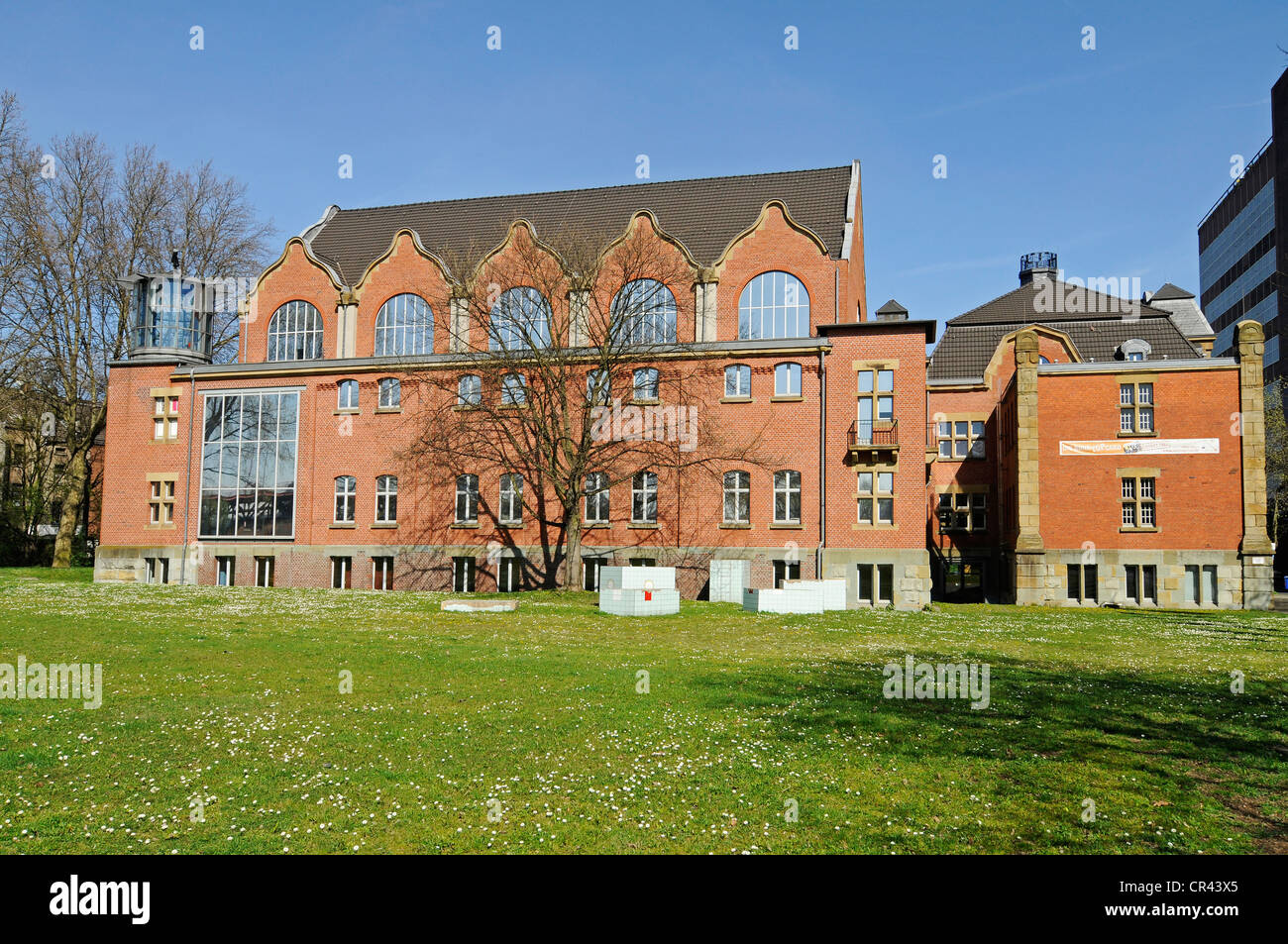 Museum of German Inland Navigation, Duisburg-Ruhrort, Duisburg, Ruhrgebiet region, North Rhine-Westphalia, Germany, Europe Stock Photo