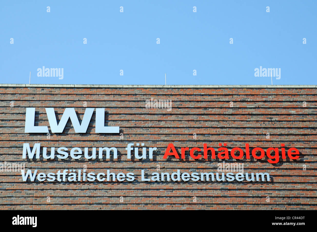 Westfaelisches Landesmuseum fuer Archaeologie, LWL, Westphalian State Museum of Archaeology, Herne, Ruhr area Stock Photo