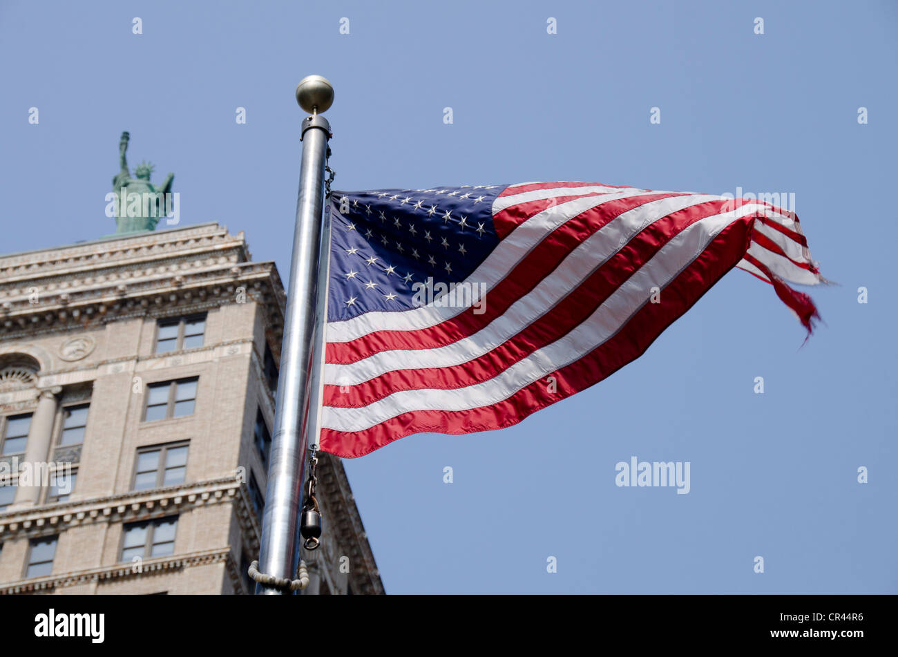 New York, Buffalo. Liberty Bank building, built in 1925, 23 story