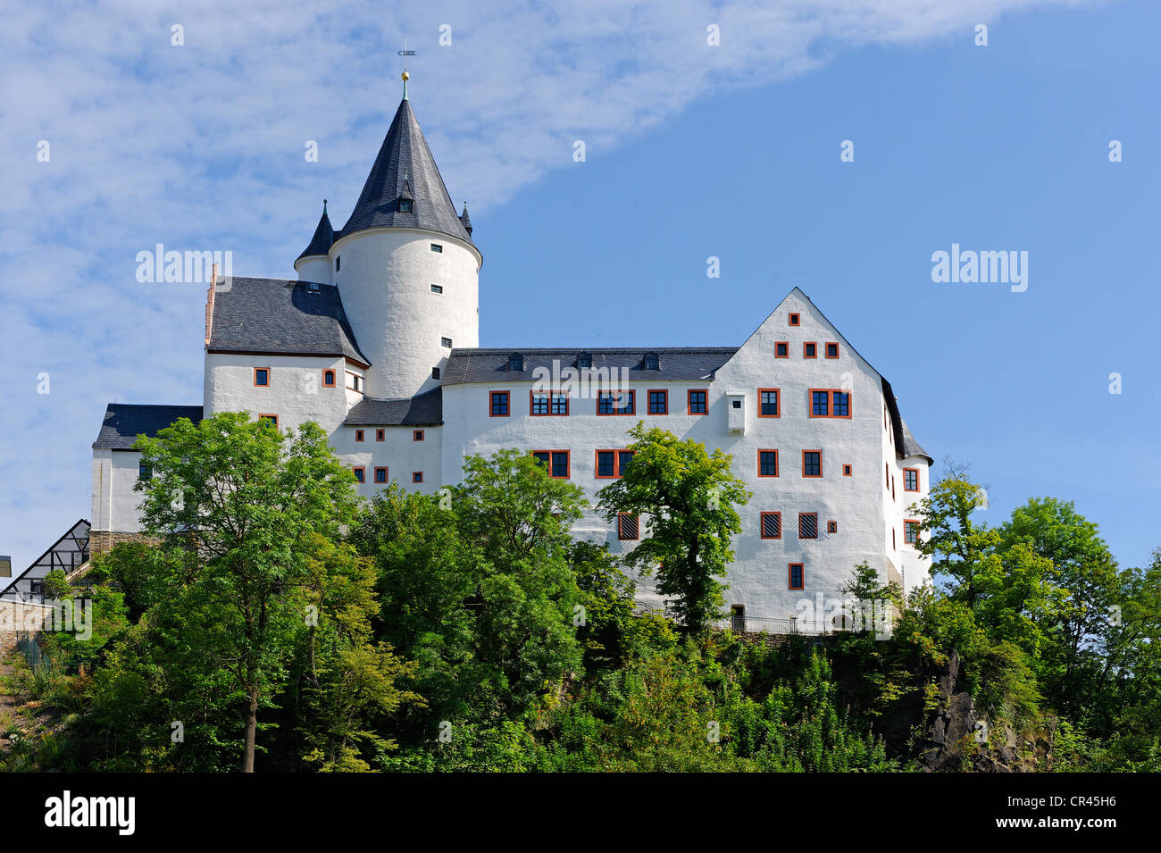 Schloss Schwarzenberg Castle Saxony Germany Europe Stock Photo Alamy