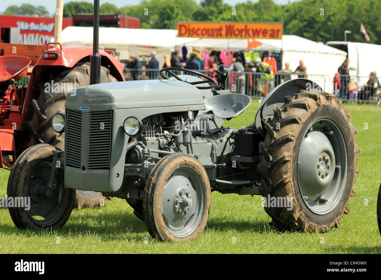 Vintage Ferguson Tractor used for  Agriculture and Farms throughout the UK Stock Photo