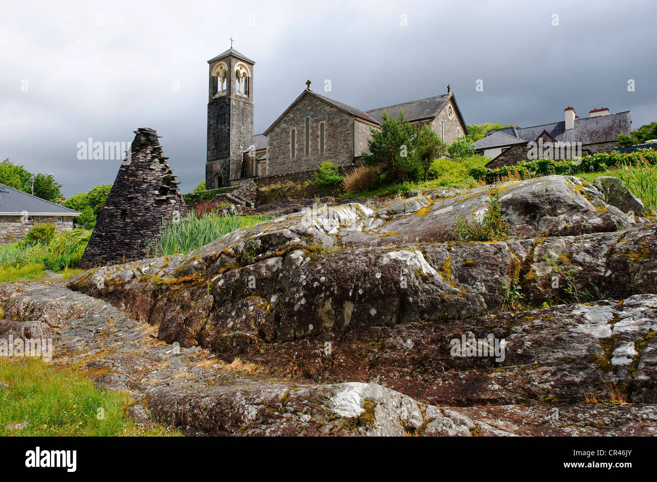 Sculpture Park In Front Of St Michael S Church Sneem Ring Of