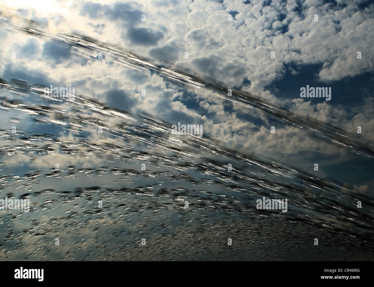 Water canon Stock Photo