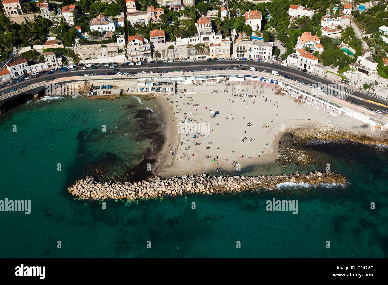 Marseille France Prophete Beach Stock Photos Marseille