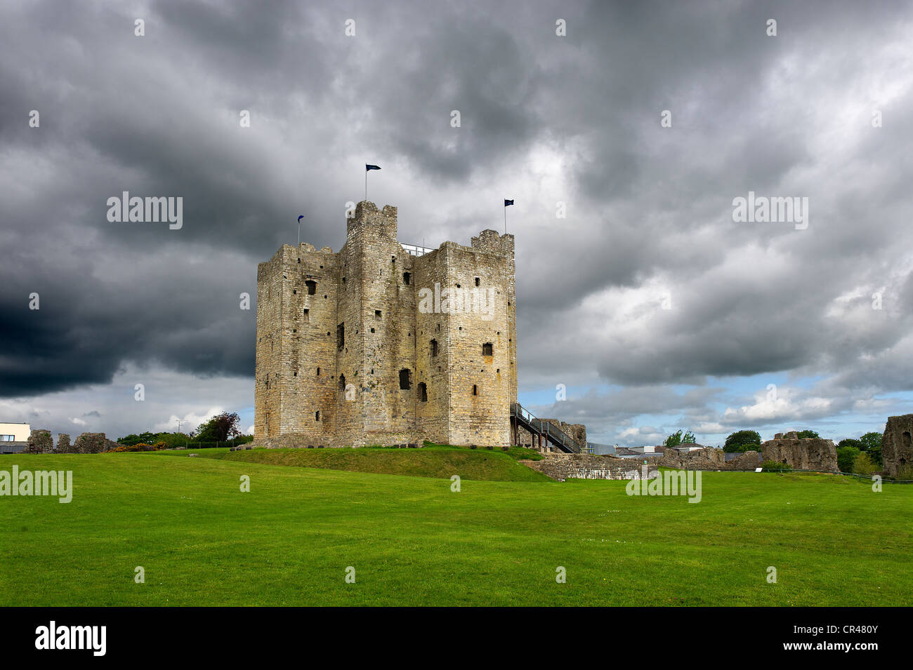 Trim Castle, County Meath, Ireland, Europe Stock Photo Alamy