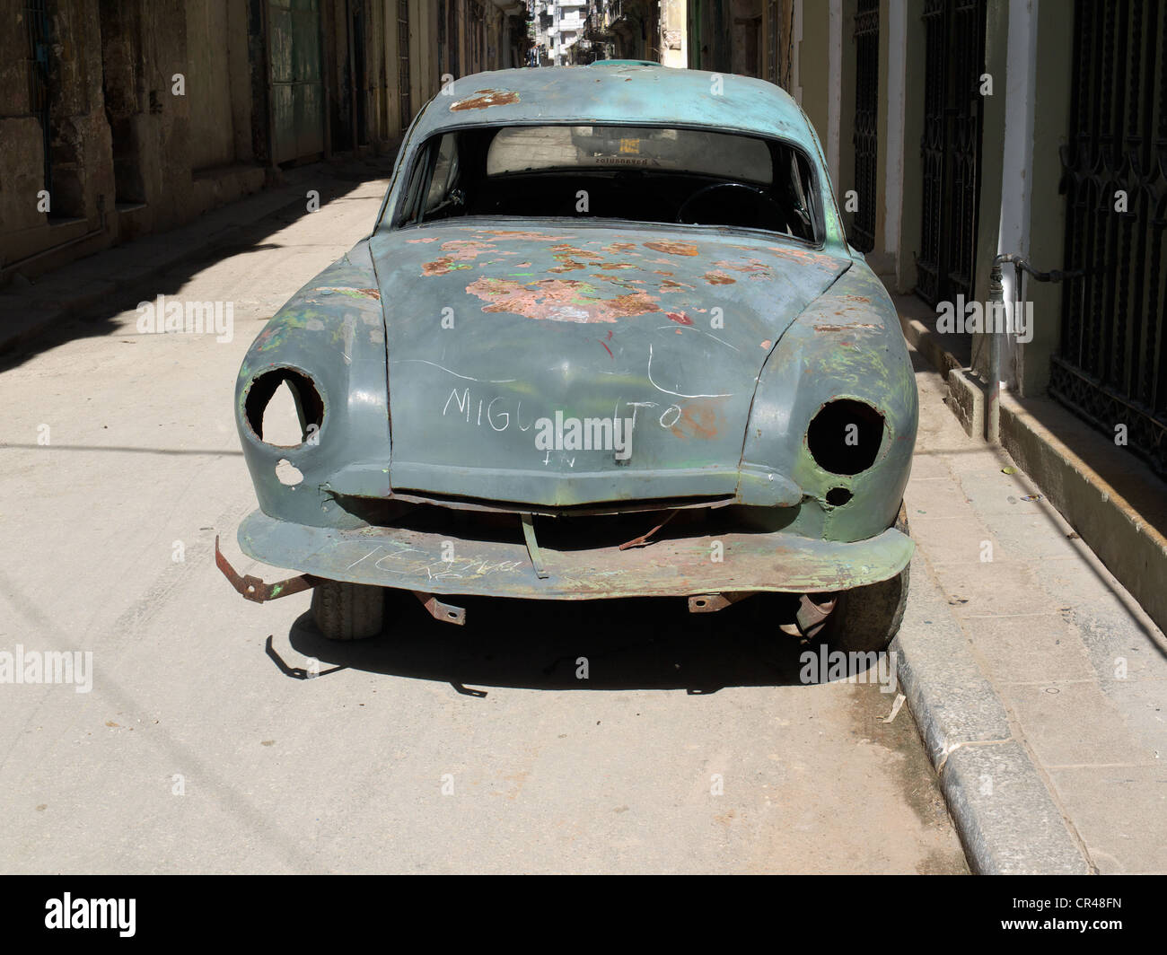 Wreck of old car hi-res stock photography and images - Alamy