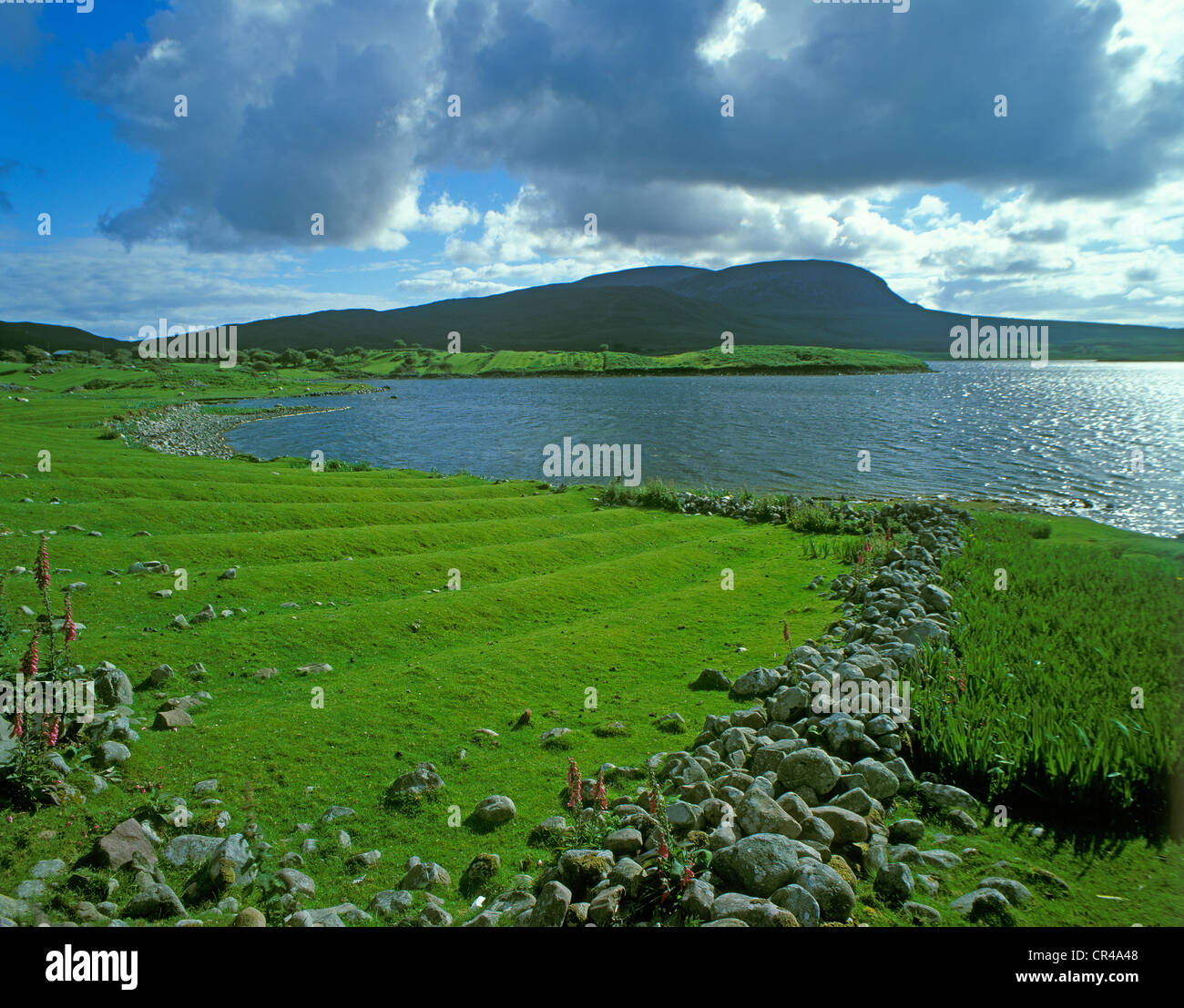 Corraun Peninsula, Sound Achill, County Mayo, Republic of Ireland ...