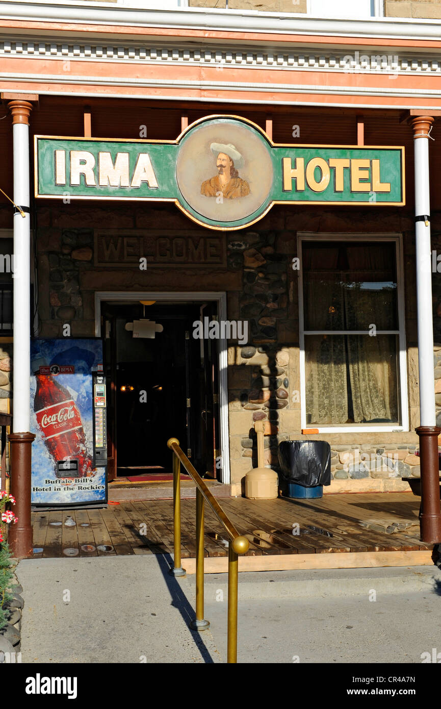 Irma Hotel Restaurant Cody Wyoming WY Buffalo Bill Wild West Historic
