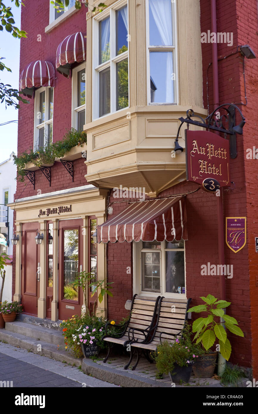 Canada, Quebec Province, Quebec City, Old Town UNESCO World Heritage