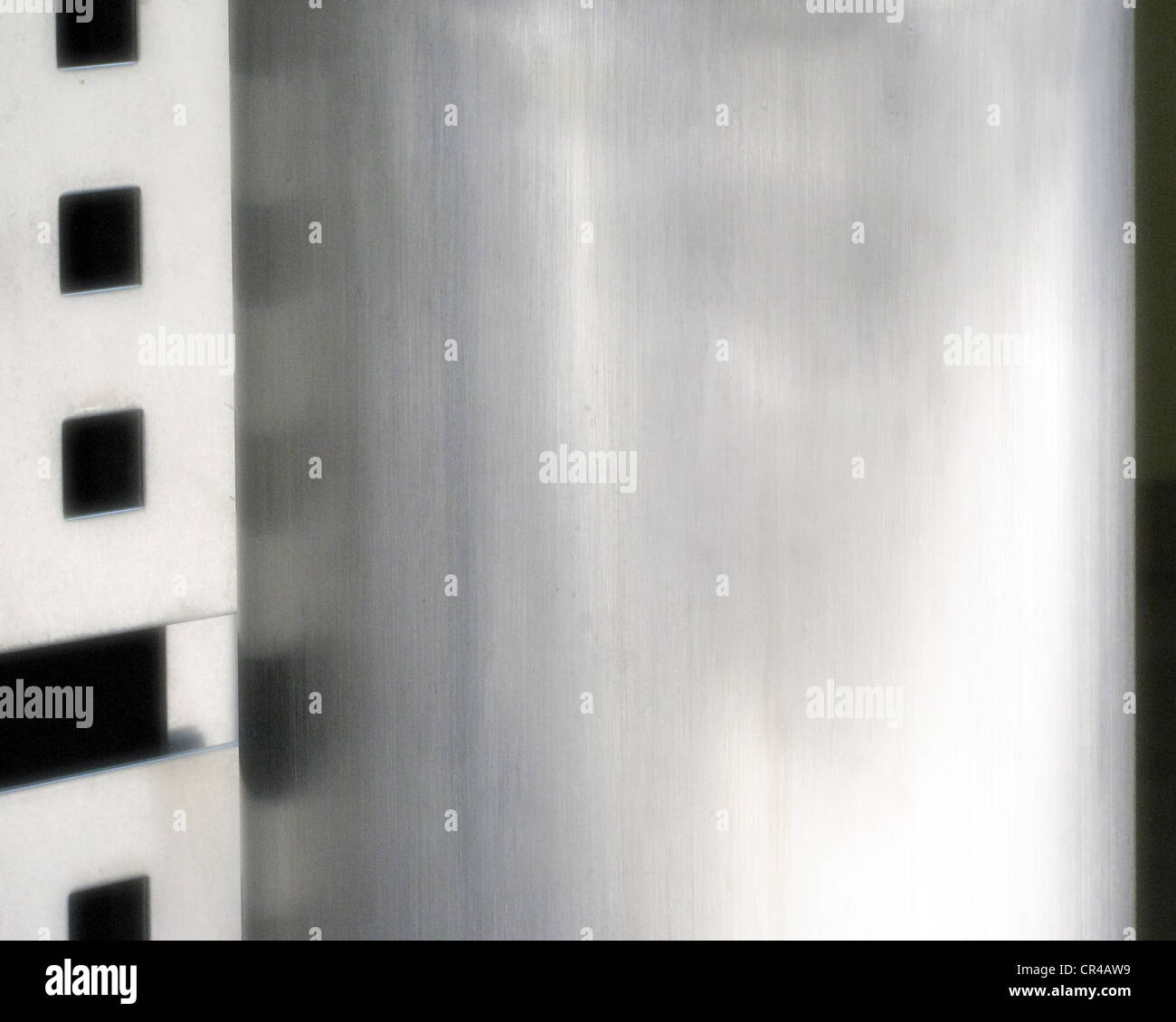 Burnished metal. Stock Photo