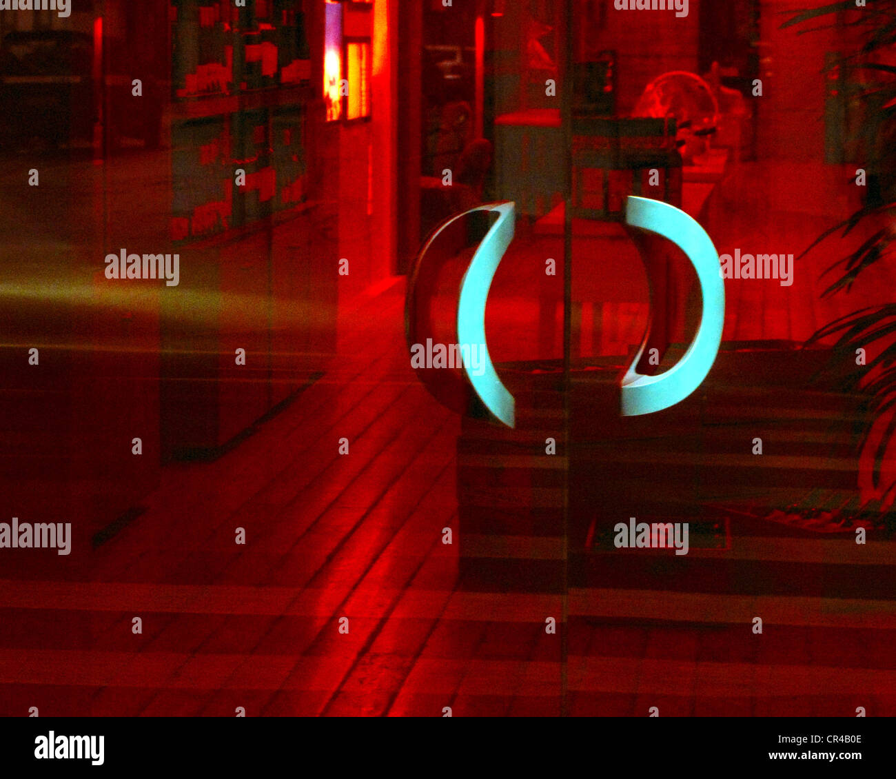 Red Door Stock Photo