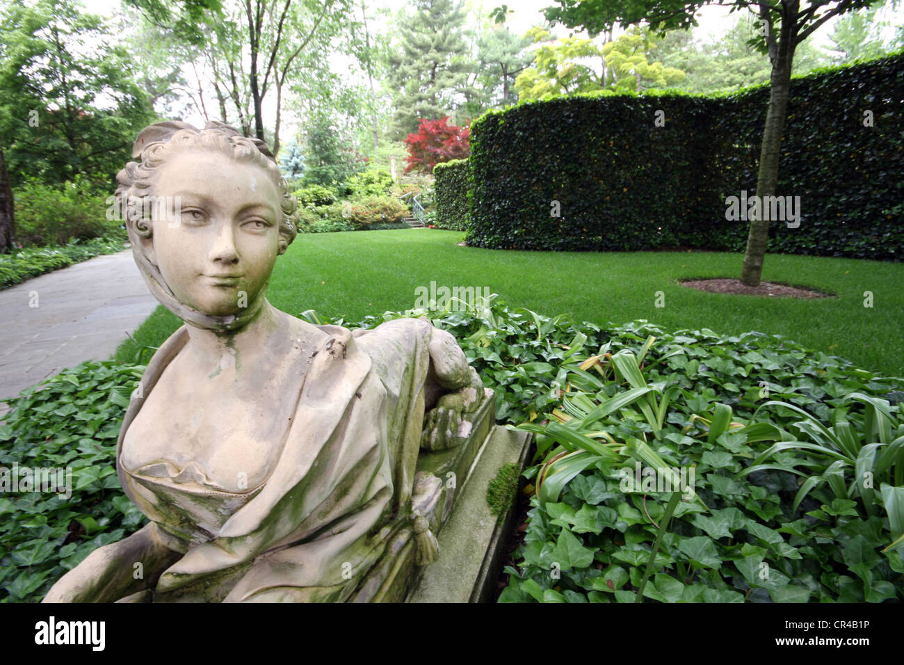 Garden statuary Stock Photo