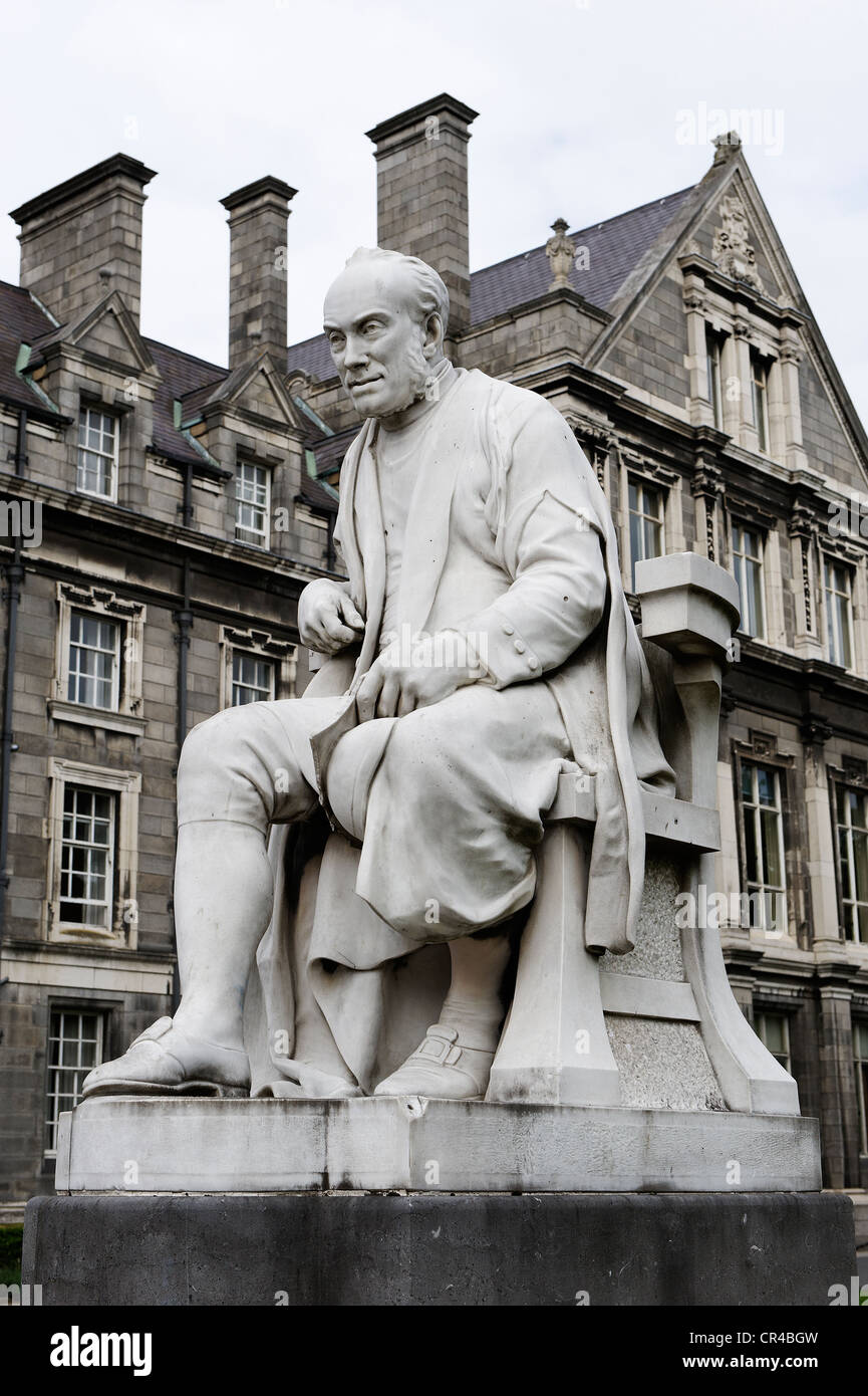 George Salmon, 1819 - 1904, Irish theologian and mathematician, Trinity College, Dublin, Republic of Ireland, Europe Stock Photo