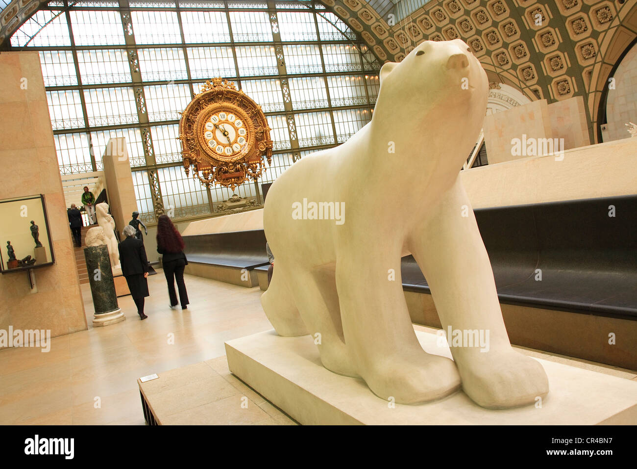 France, Paris, the Orsay Museum, the White bear by the artist Francois  Pompon Stock Photo - Alamy