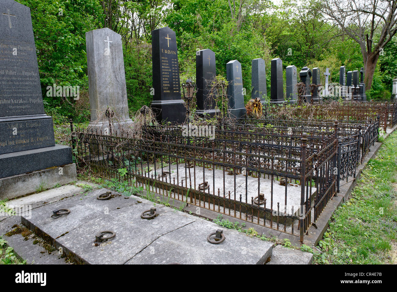 Wiener Zentralfriedhof, Vienna's central cemetery, Vienna, Austria, Europe Stock Photo