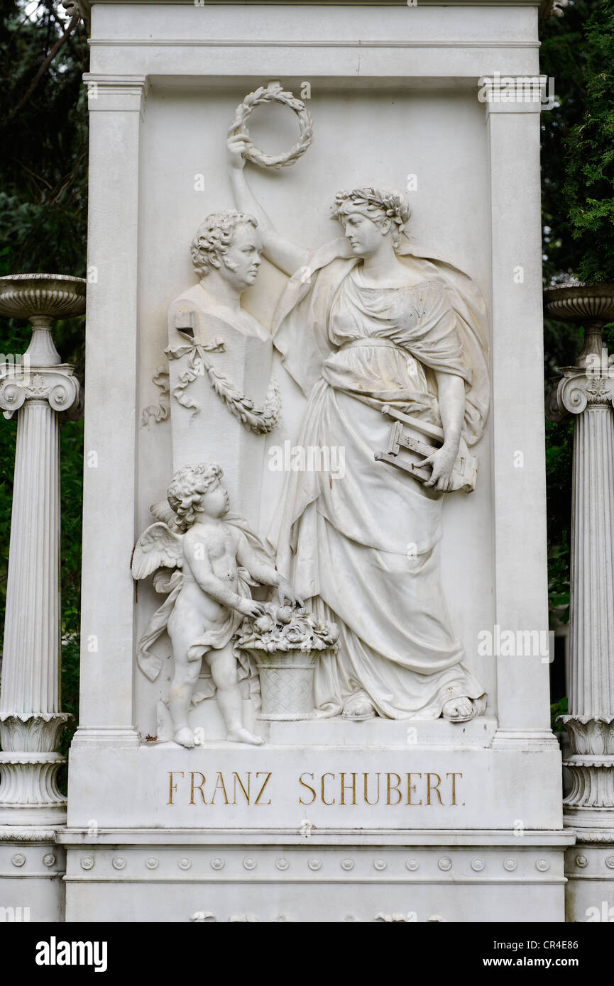 Grave of Franz Schubert, Wiener Zentralfriedhof, Vienna's central