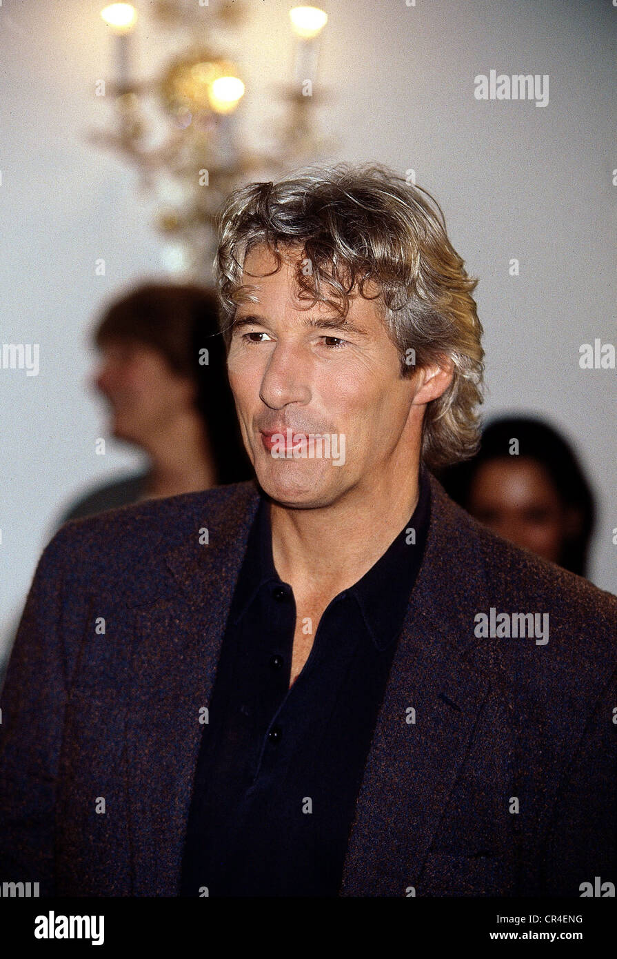 Gere, Richard, * 31.8.1949, US actor, portrait, press conference ...