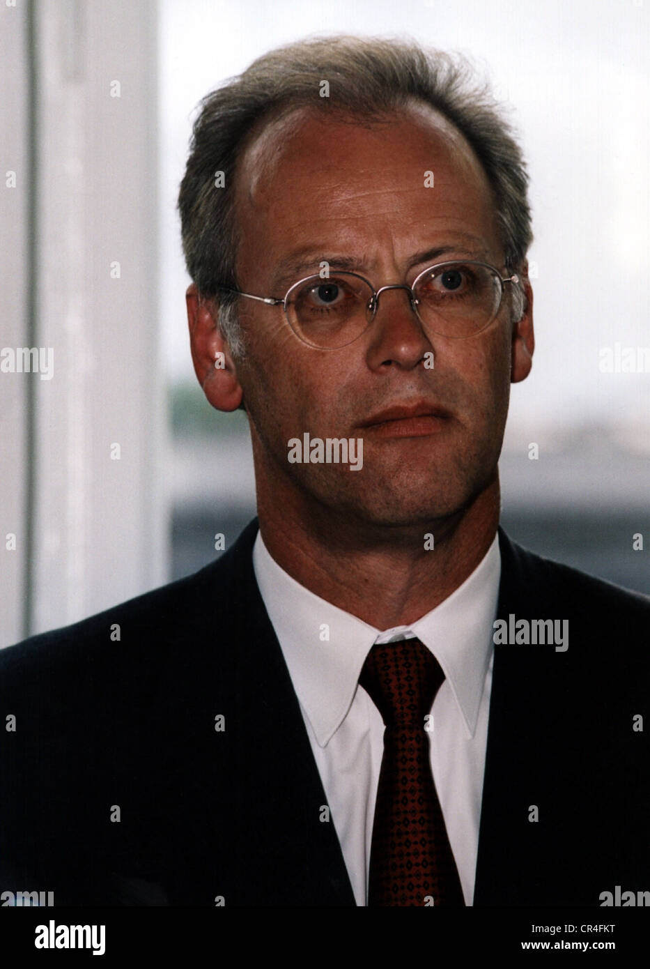 Scharping, Rudolf, * 2.12.1947, German politician (SPD), Federal Minister of Defence 1998 - 2002, portrait, 2000, Stock Photo