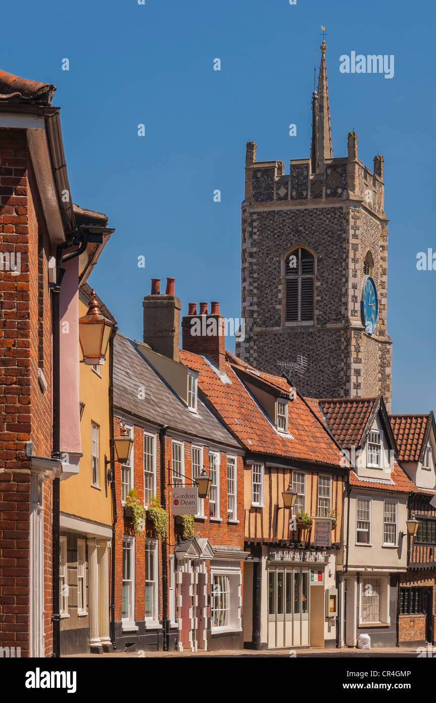 A view of St church , Princes Street , Tombland , Norwich