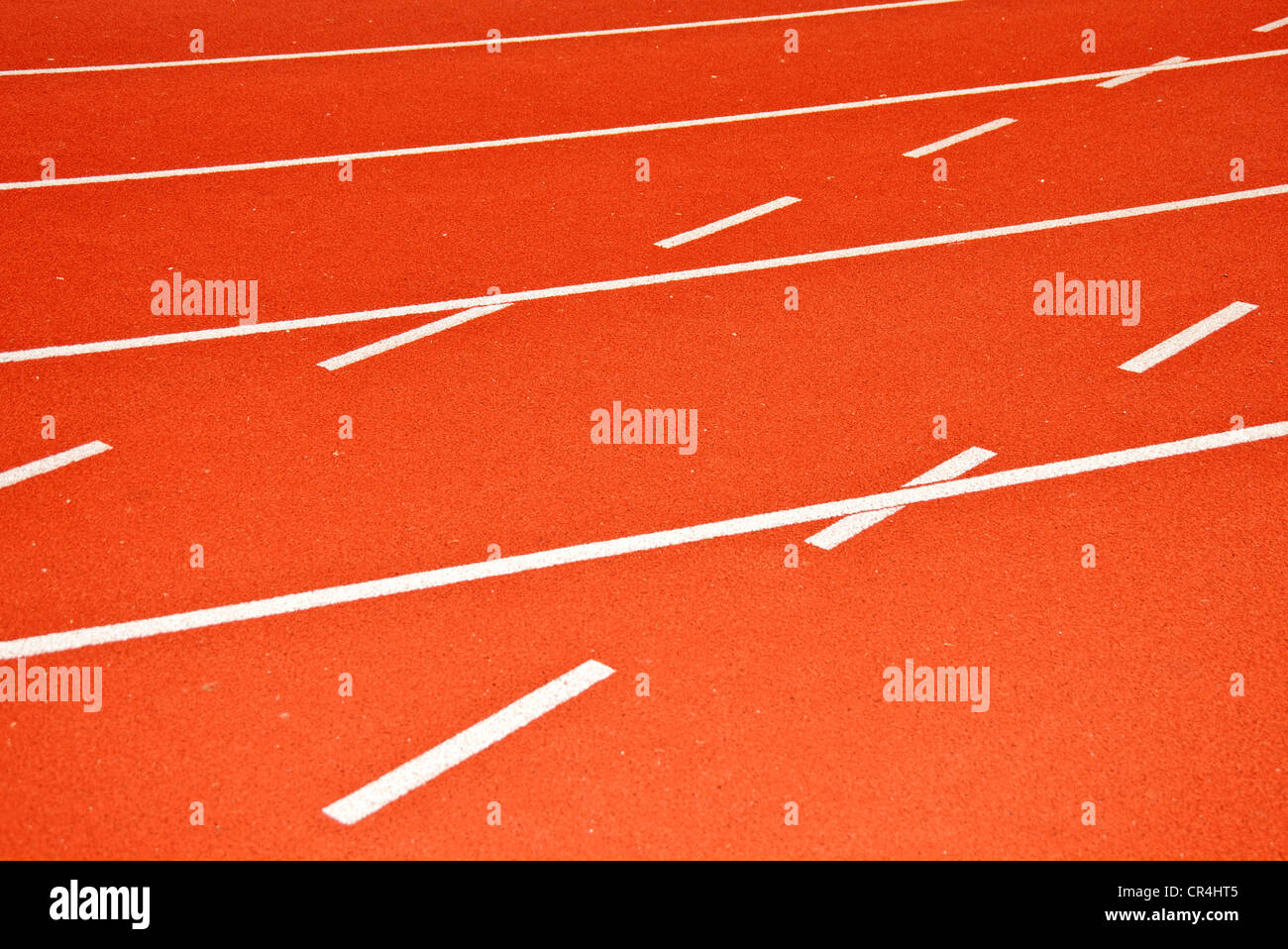 running track lanes Stock Photo Alamy