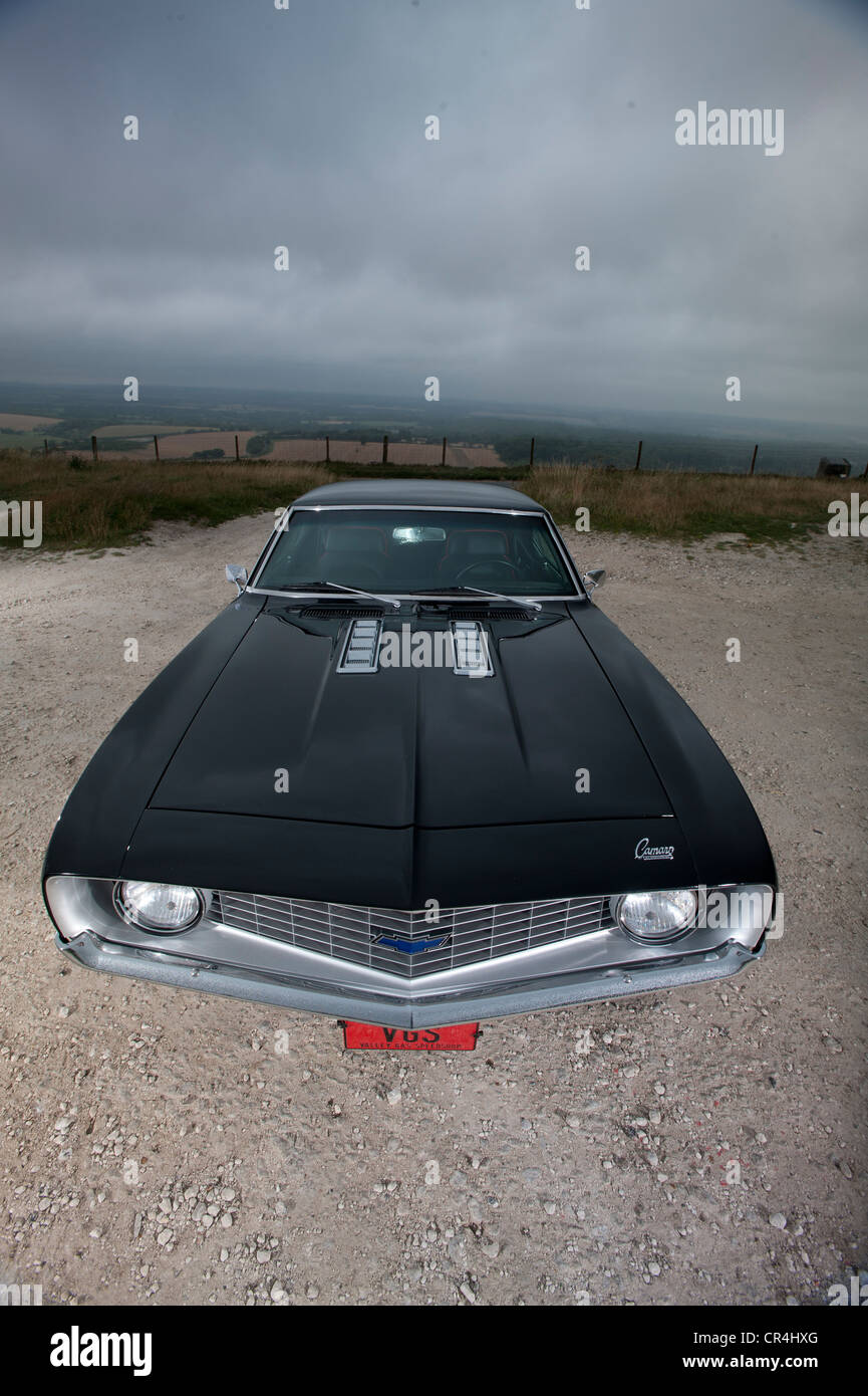 1969 Chevrolet Camero Muscle Car Classic American Car Stock Photo Alamy
