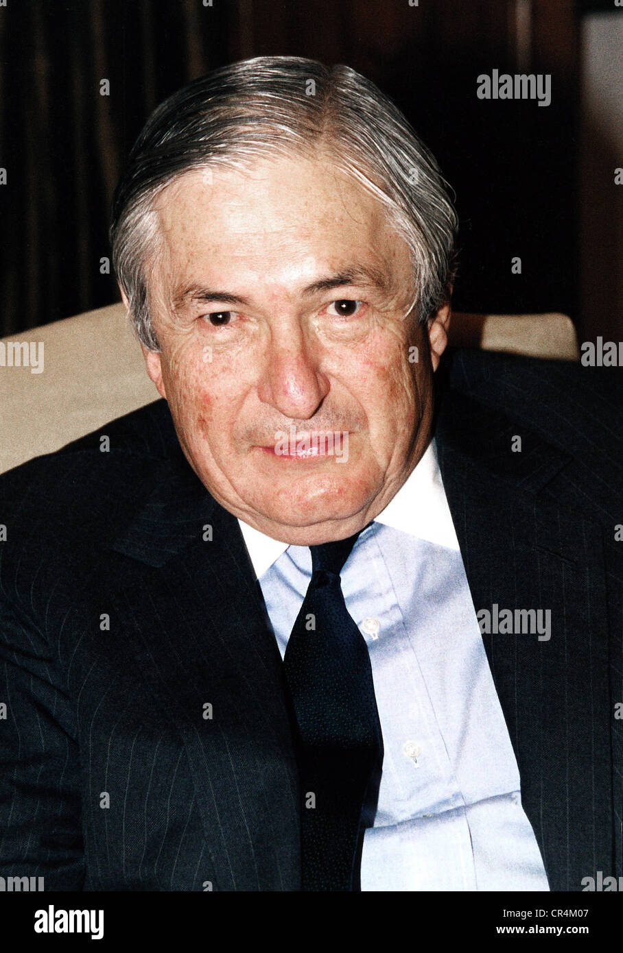 Wolfensohn, James D., * 1.12.1933, president of the World Bank Group 1995 - 2005, portrait, 2000, Stock Photo
