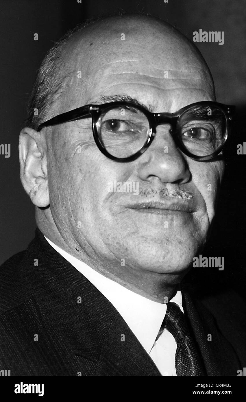 Bazna, Elyesa ('Cicero'), 1904 - 21.12.1970, Albanian spy in German service (1943/1944), portrait, 1961, Stock Photo