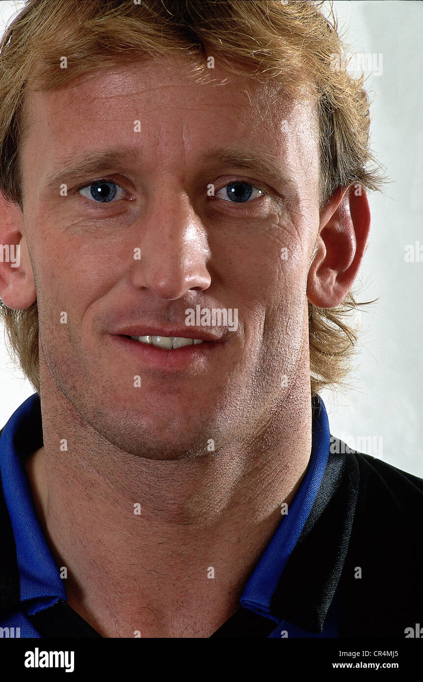 Brehme, Andreas, 9.11.1960, German football player and coach, portrait, Milan, 1991, Stock Photo