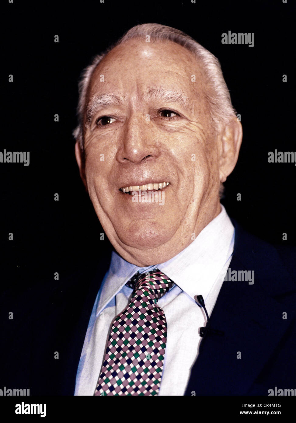 Quinn, Anthony, 21.4.1921 - 3.5.2001, US actor, portrait, 1996 Stock