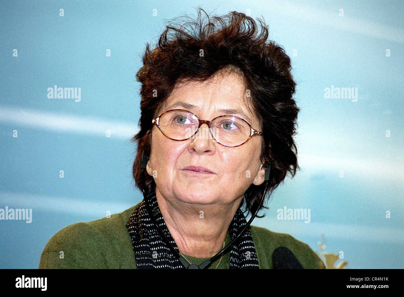 Stantic, Lita, * 1942, Argentinian producer, portrait, International Film Festival, Berlin, 8.2.2001, Stock Photo