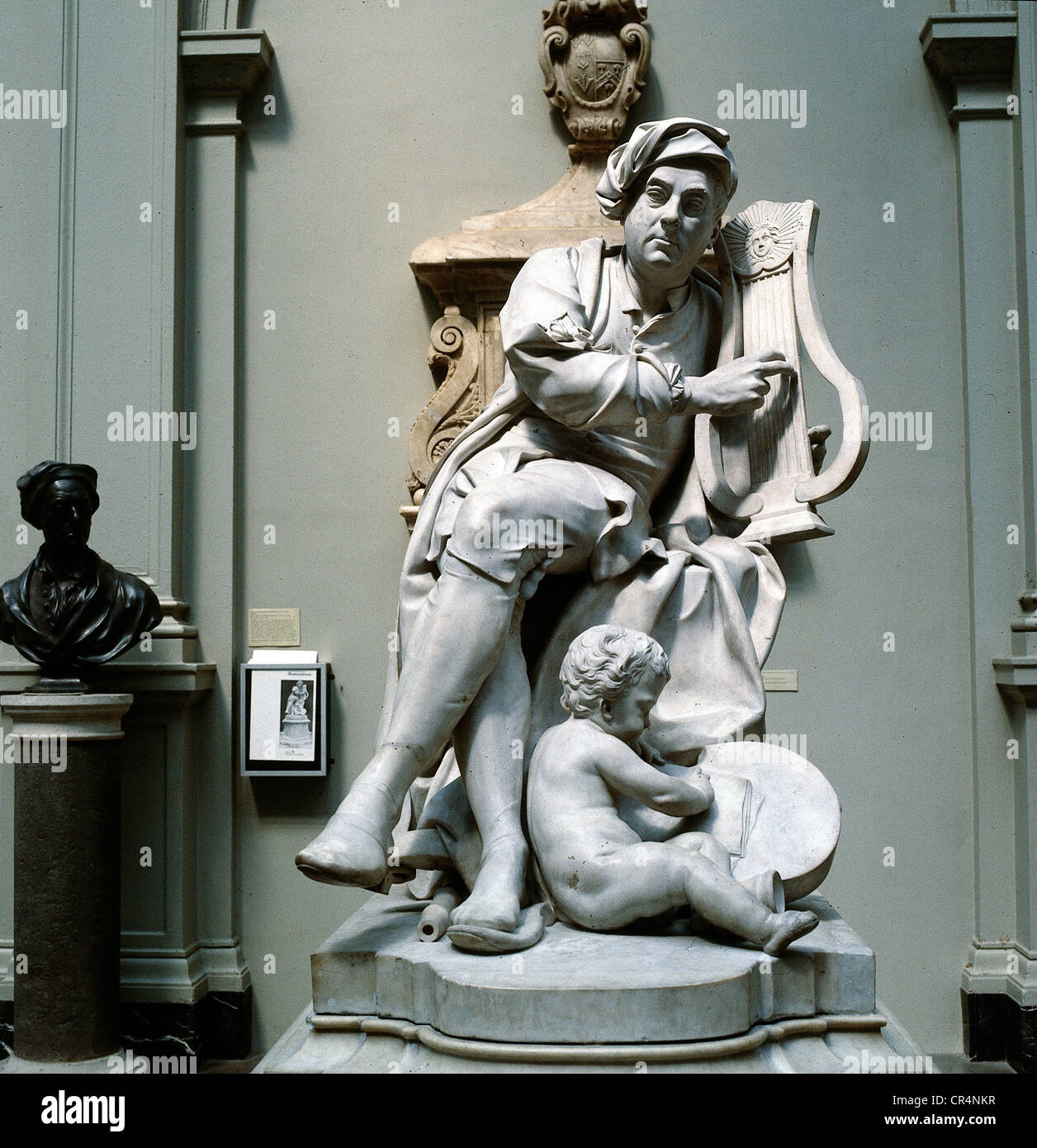 George Frederick Handel, George Frideric, 23.2.1685 - 14.4.1759, German musician ...