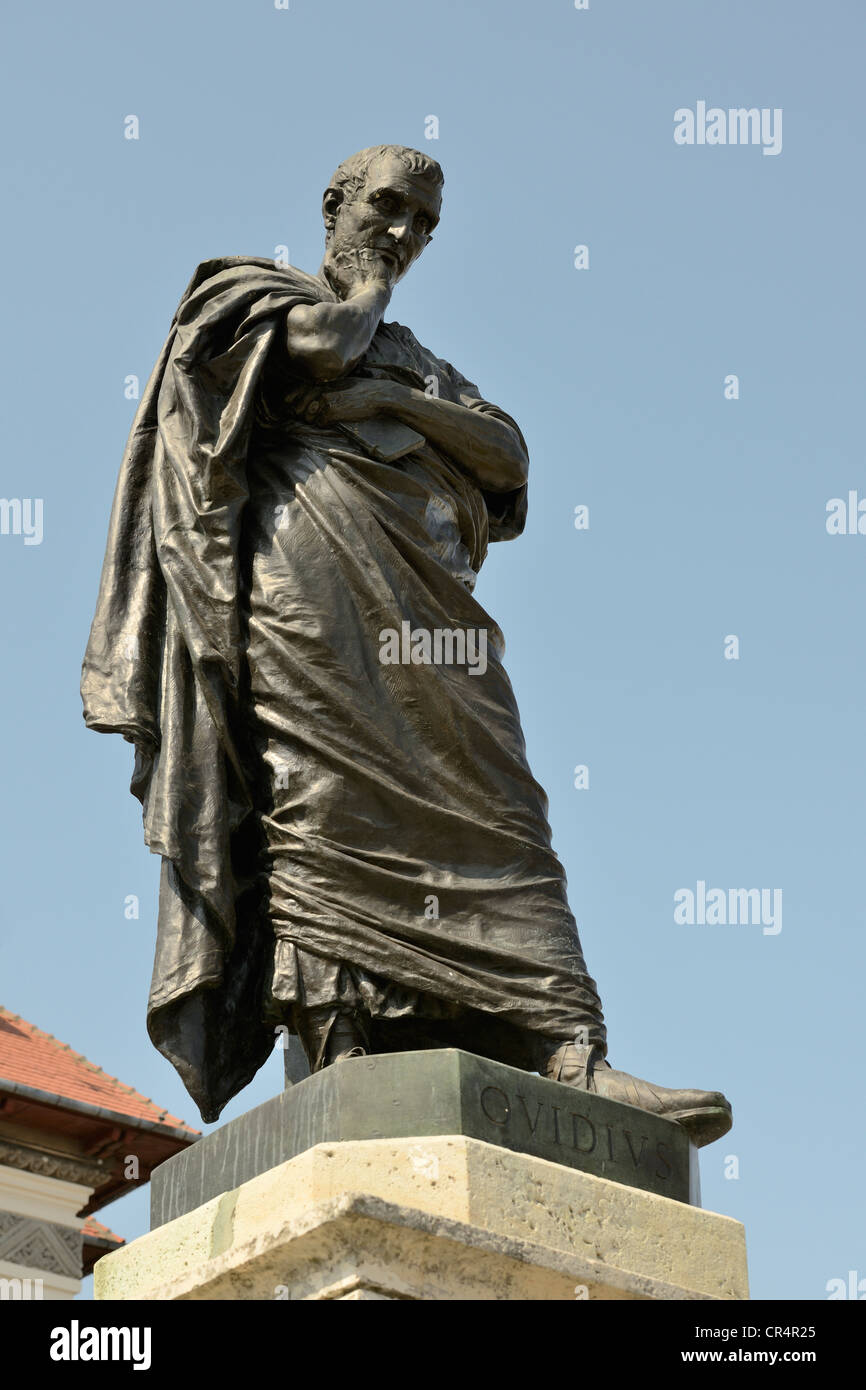 Statue of Ovid, Constanta, Romania, Europe Stock Photo