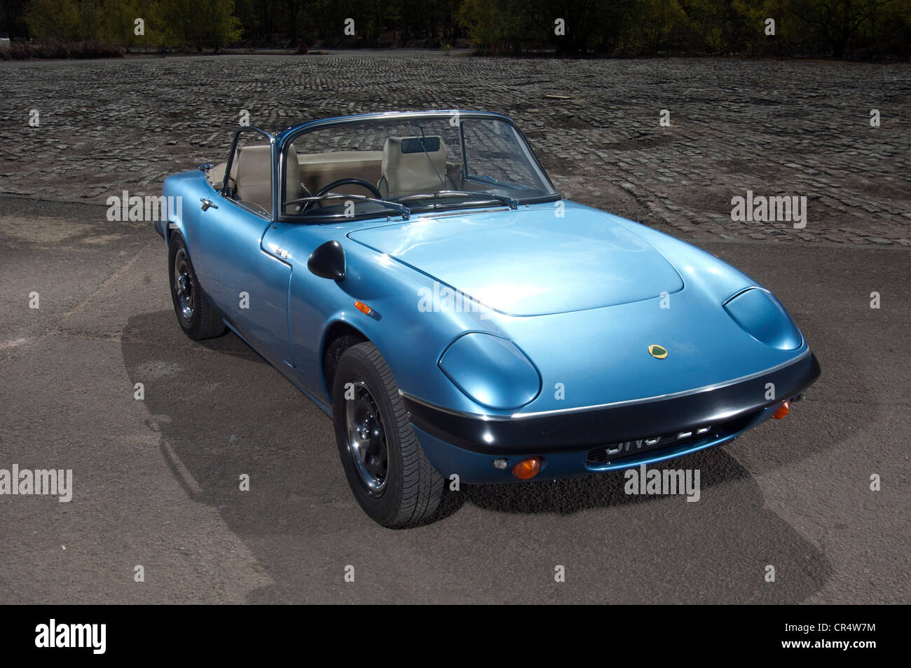 Lotus Elan classic British soft top sports car Stock Photo