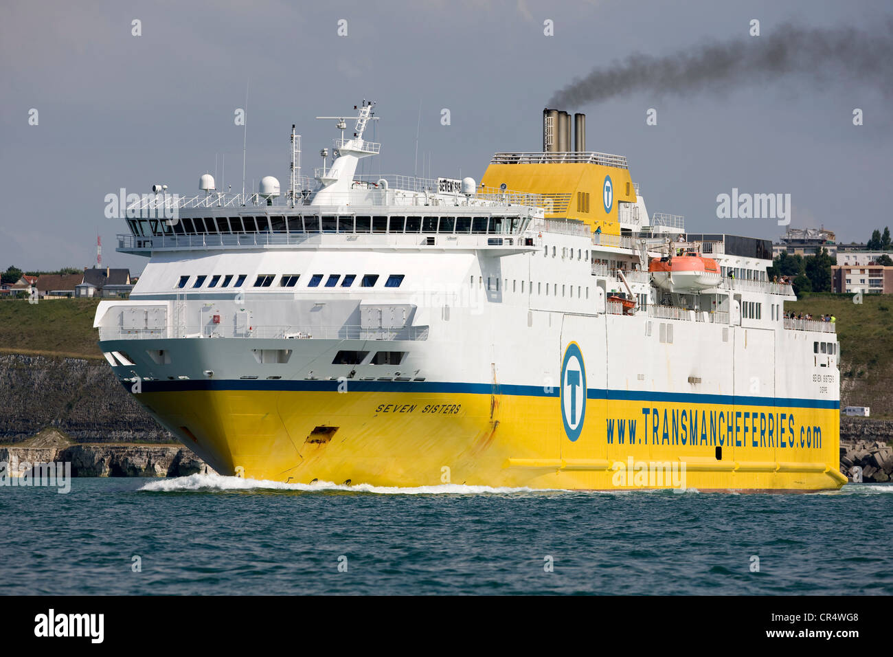 France, Seine Maritime, Dieppe, ferry, passengers transportation ...