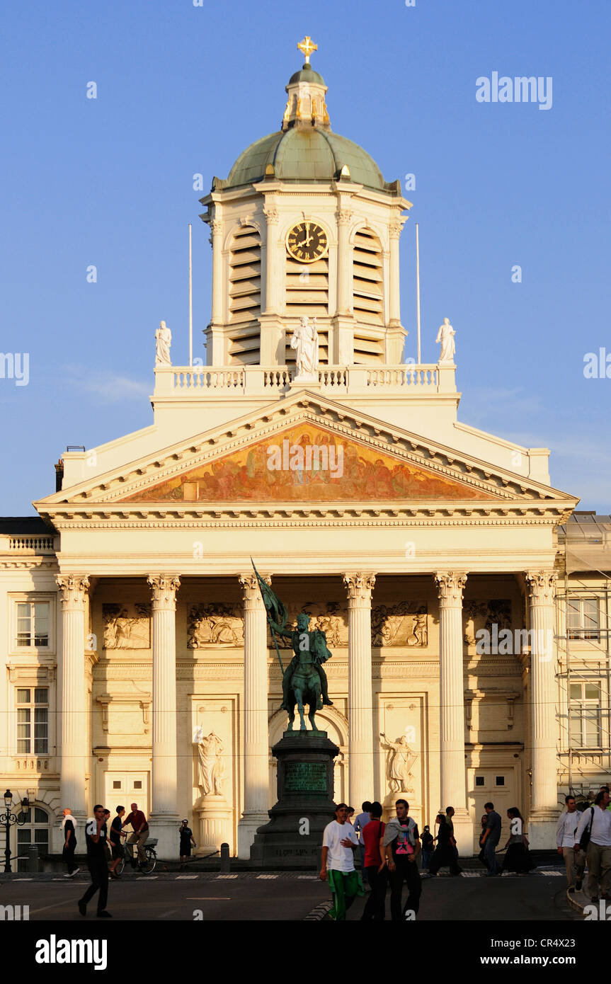 Belgium, Brussels, Mont des Arts District, the courthouse Stock Photo
