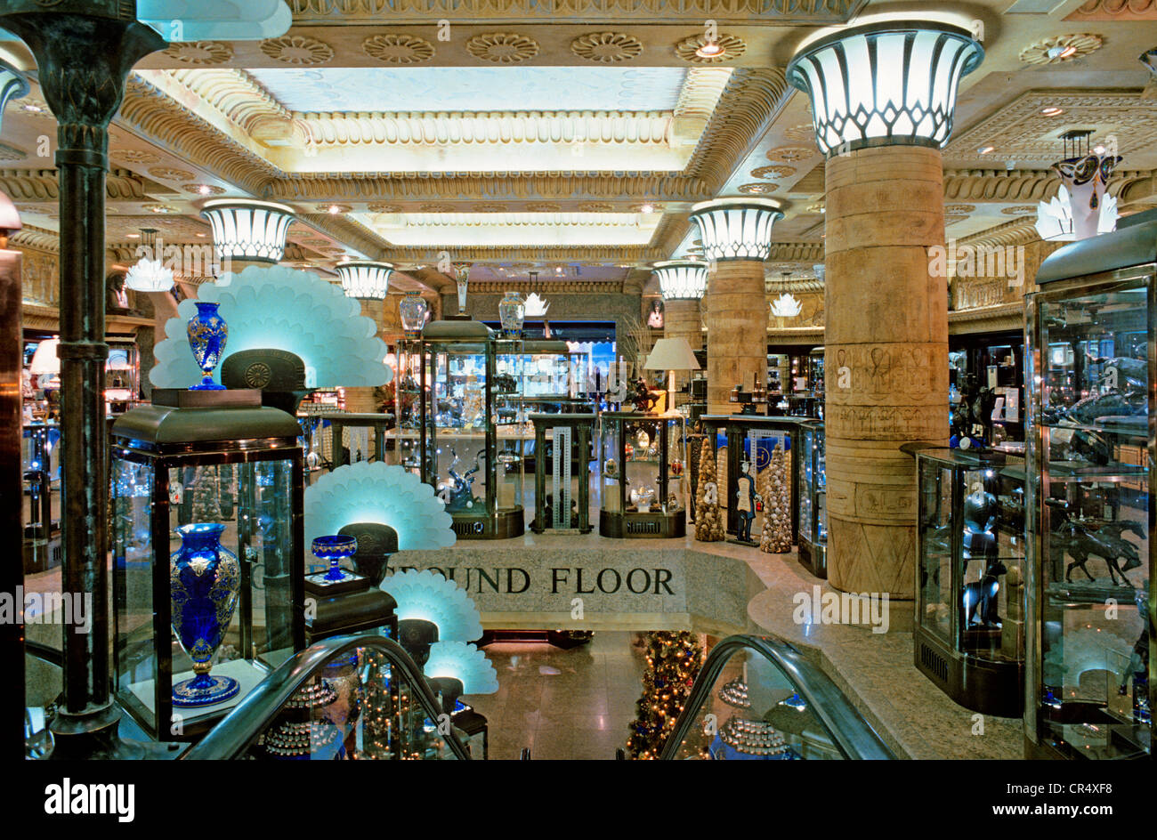 United Kingdom, London, Knightsbridge District, Harrods department store on Brompton Road, the