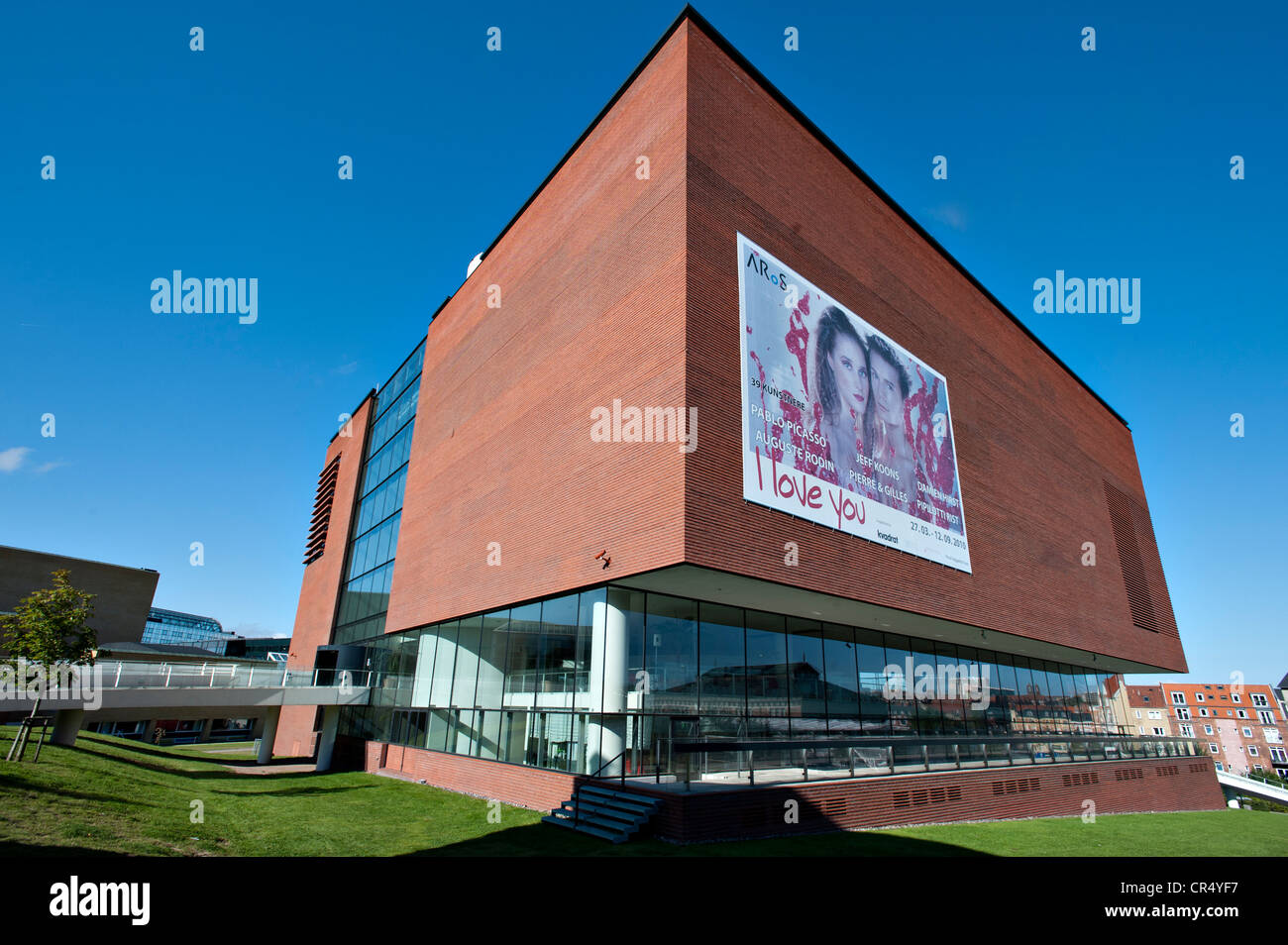 ARoS Aarhus art museum, Aarhus, Arhus, Midtjylland region, Denmark, Europe, PublicGround Stock Photo