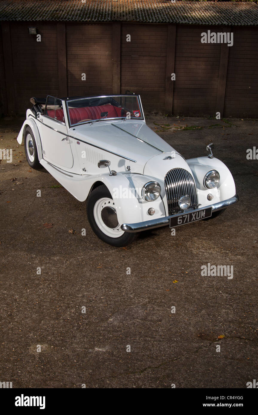 Morgan Plus 4 classic traditional hand made sports car Stock Photo