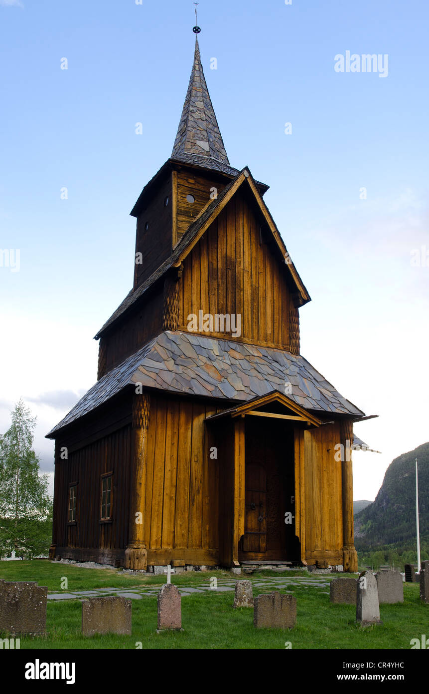 Torpo Stave Church, Oppland, Norway, Scandinavia, Northern Europe, PublicGround Stock Photo