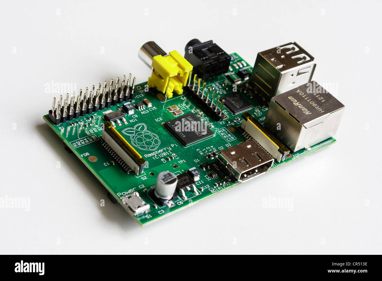 Raspberry Pi model B low cost computer Stock Photo - Alamy