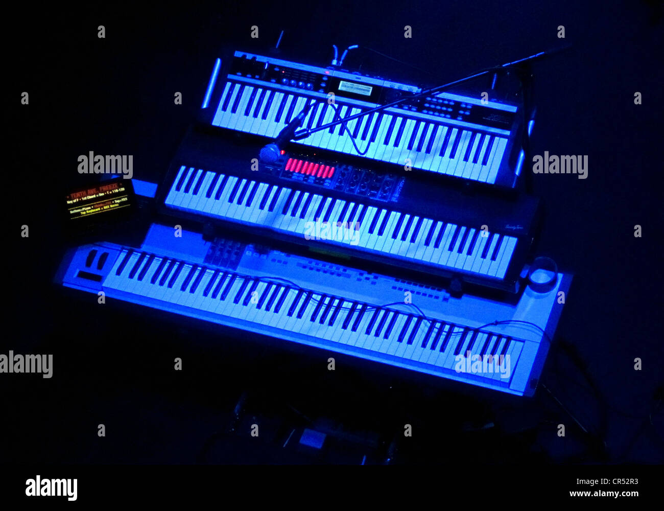 Blue Notes Stock Photo