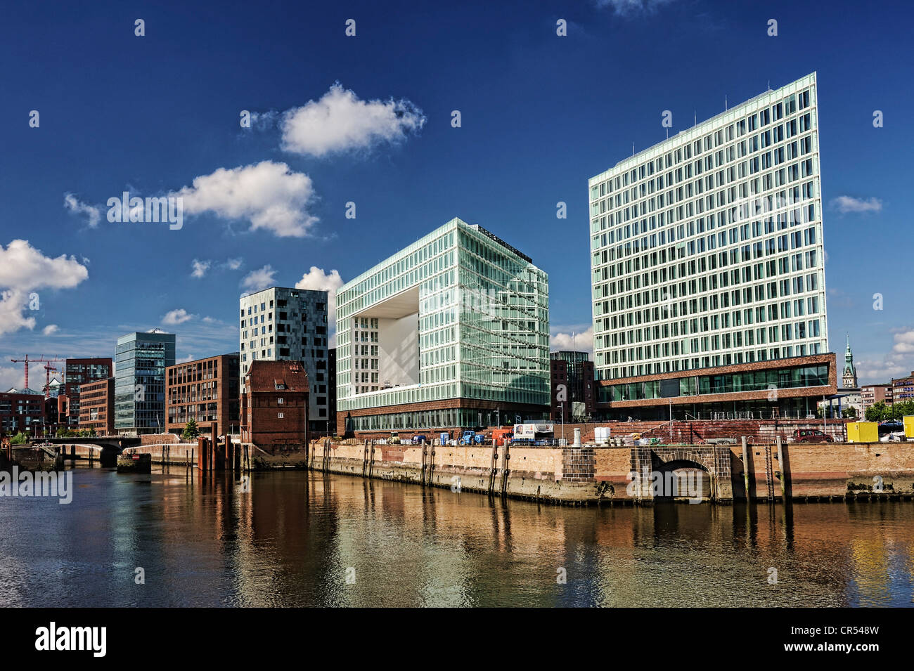 Spiegel publishing house and the EricusKontor office building on