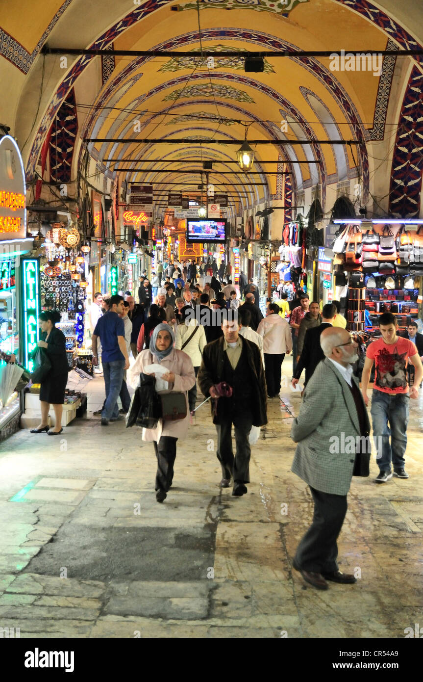 Grand Bazaar, Istanbul, Turkey, Europe Stock Photo