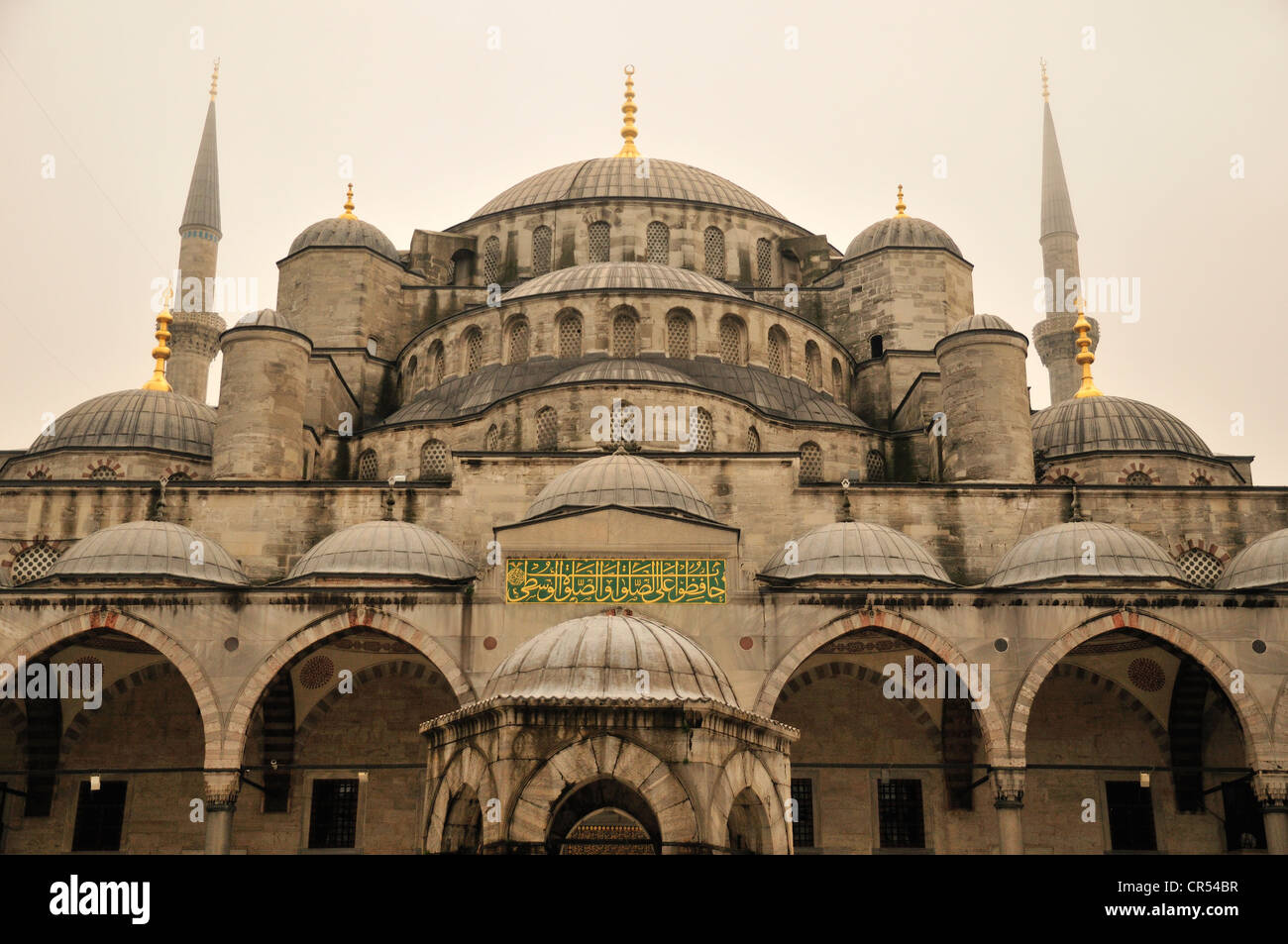 Sultan Ahmed Mosque or Blue Mosque, Istanbul, Turkey, Europe Stock Photo