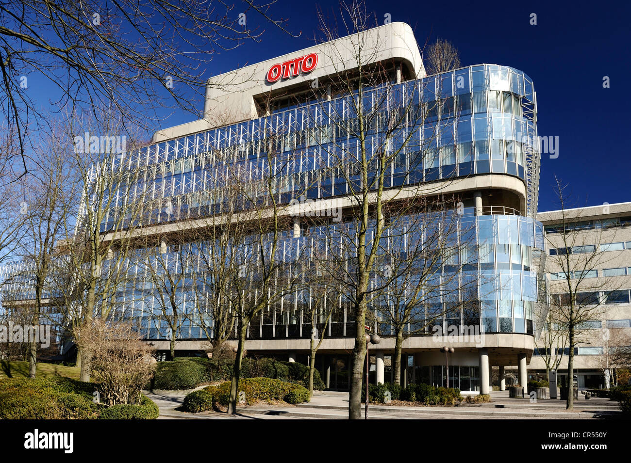 Headquarters of Otto Versand in Bramfeld, Hamburg, Germany, Europe Stock Photo
