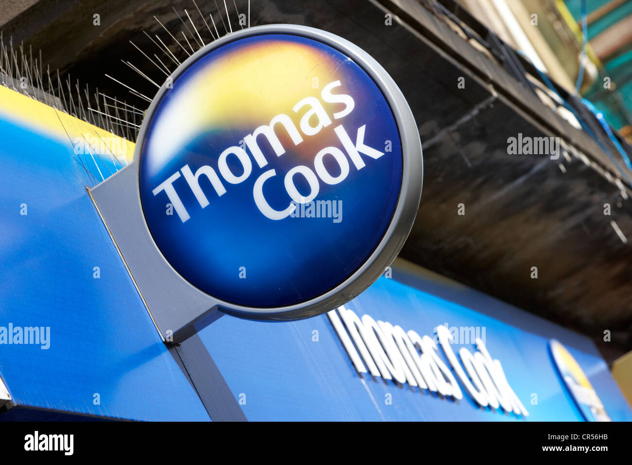 thomas cook retail travel store in the uk Stock Photo