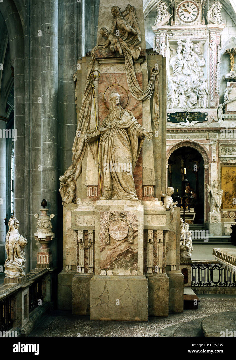 Benedict of Nursia, circa 480 AD - 21.3.547 AD, Italian clergyman ...