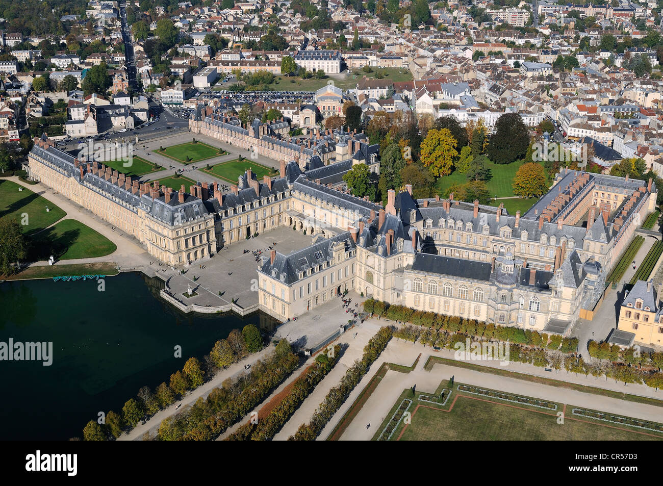 Chateau De Fontainebleau Ile De France Photograph by Panoramic