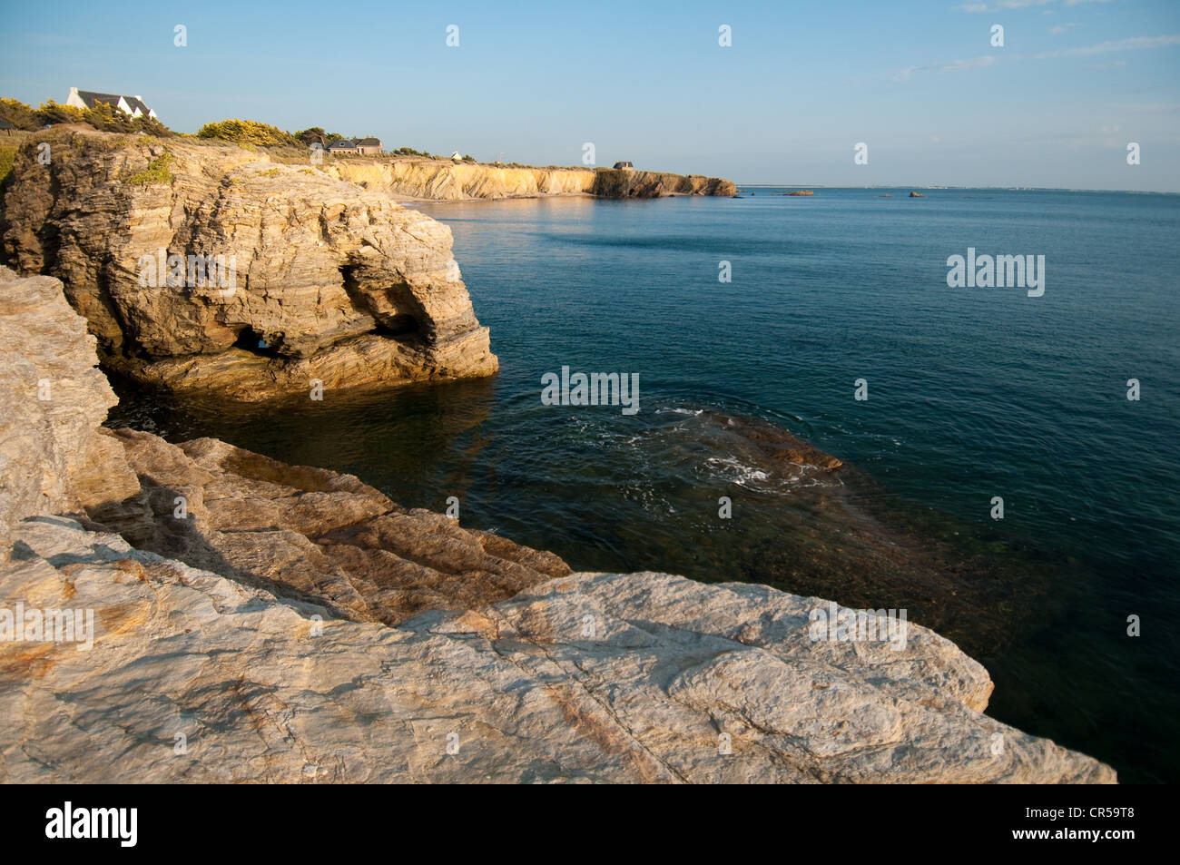 France, Loire Atlantique, Piriac sur Mer, pointe du Castelli (Castelli